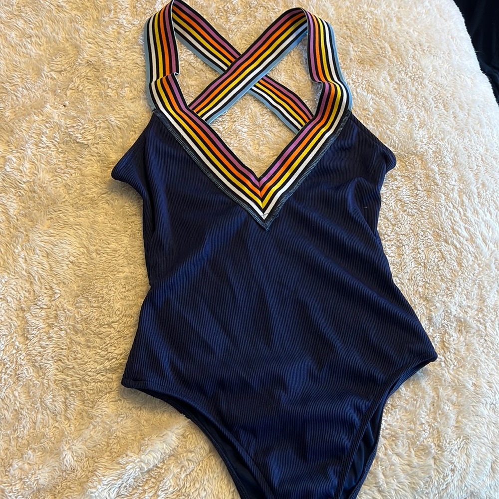 Rip curl backless swim suit